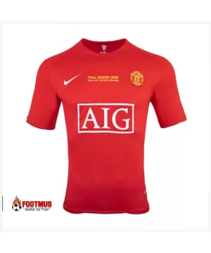 Maillot rétro Manchester United Domicile Finale Ucl 2007/08