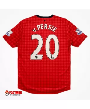 Maillot rétro Manchester United V.persie #20 Domicile 2012/13