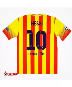 Maillot rétro Messi #10 de Barcelone Extérieur 2013/14