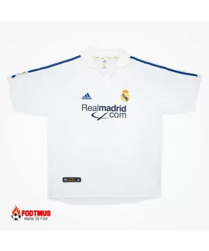 Maillot rétro Real Madrid Domicile 2001/02