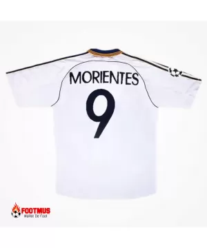 Maillot rétro Real Madrid Morientes #9 Domicile 1998/00