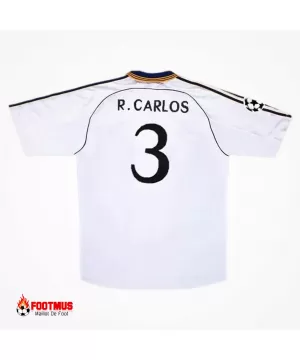 Maillot rétro Real Madrid R.carlos #3 Domicile 1998/00