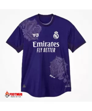 Maillot Real Madrid Y-3 Quatrième Joueur Violet Version 2023/24