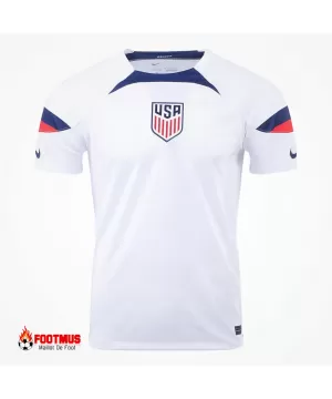 Maillot Usmnt Domicile Coupe du Monde 2022