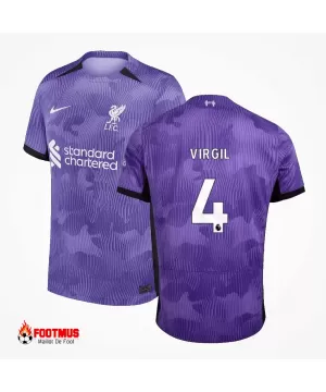 Maillot Virgil #4 Liverpool Third 2023/24