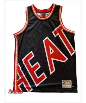 Miami Heat - Mitchell et Ness en grand visage