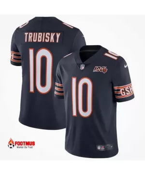 Mitchell Trubisky Chicago Bears - Bleu marine