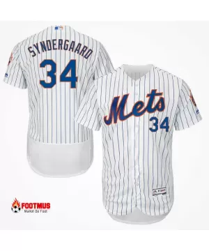 Noah Syndergaard Mets de New York - Blanc