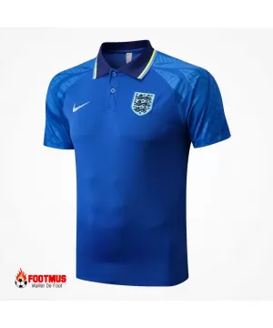 Polo Angleterre Bleu 2022/23