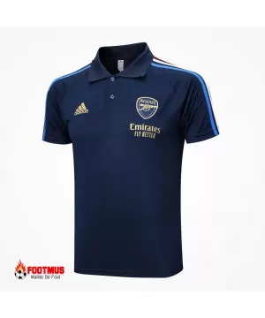 Polo Arsenal Core bleu marine 2023/24