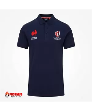 Polo bleu marine France Rugby X Rwc 2023