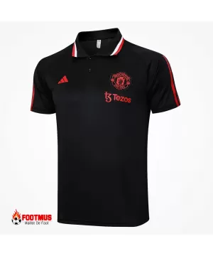 Polo Core Manchester United Noir 2023/24