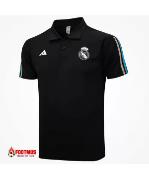 Polo Core Real Madrid Noir 2023/24