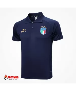 Polo Italie Bleu Marine 2023