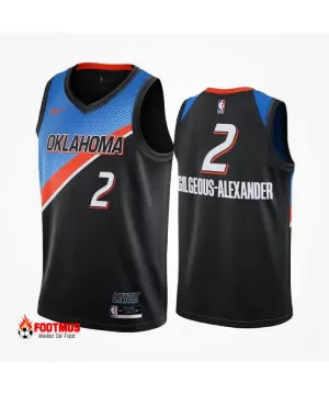 Shai Gilgeous-Alexander Oklahoma City Thunder 2020/21 - Édition de la ville