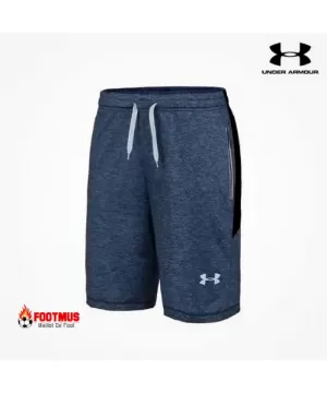 Short de sport de course à pied Under Armour pour homme, bleu marine, pour entraînement et gym