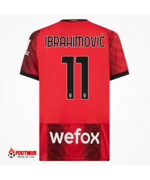 Super Replica Maillot Domicile Ac Milan Ibrahimović #11 2023/24