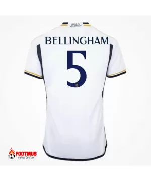 Super Replica Maillot Domicile Bellingham #5 Real Madrid 2023/24