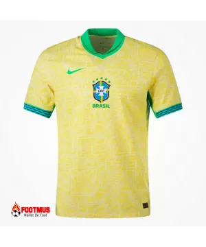 Super Replica Maillot Domicile Brésil Copa America 2024