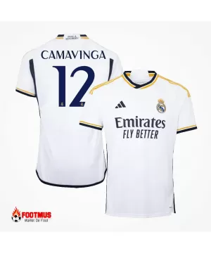 Super Replica Maillot Domicile Camavinga #12 Real Madrid 2023/24