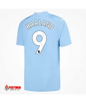 Super Replica Maillot Domicile Manchester City Haaland #9 2023/24