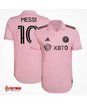 Super Replica Maillot Inter Miami Messi #10 Kit The Heart Beat Version Joueur 2022