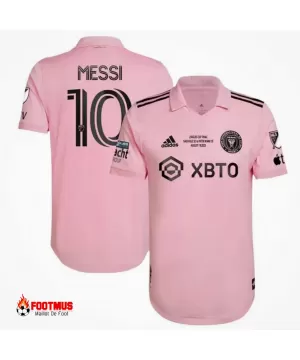 Super Replica Maillot Inter Miami Messi #10 Leagues Cup Final Version Player Version 2022