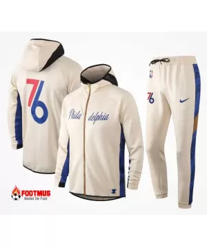 Survêtement d'équipe Philadelphia 76ers - Crème