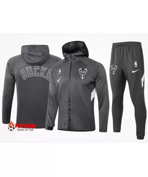 Survêtement Squad Milwaukee Bucks - Noir