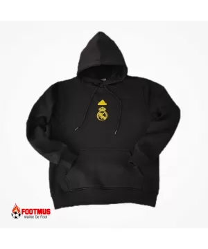 Sweat à capuche Real Madrid - Noir