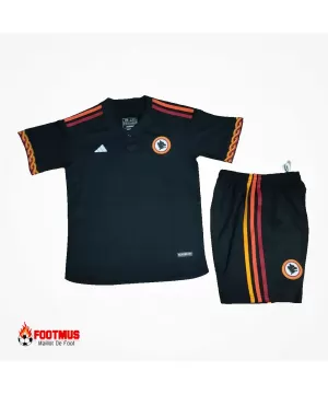 Troisième tenue de la Roma pour enfant maillot + short 2023/24