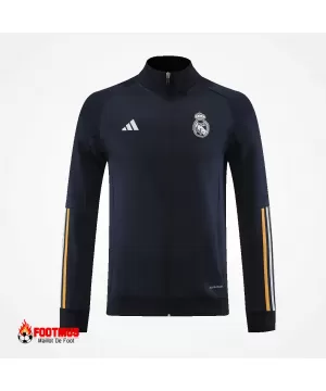 Veste d'entraînement Real Madrid bleu marine 2023/24