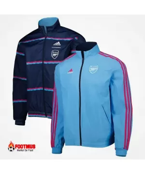 Veste réversible entièrement zippée Anthem de l'équipe d'Arsenal sur le terrain 2022/23