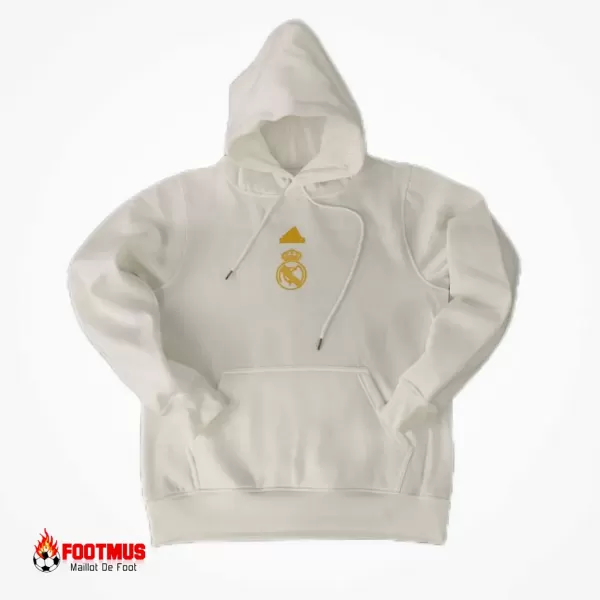 Sweat à capuche Real Madrid - Blanc